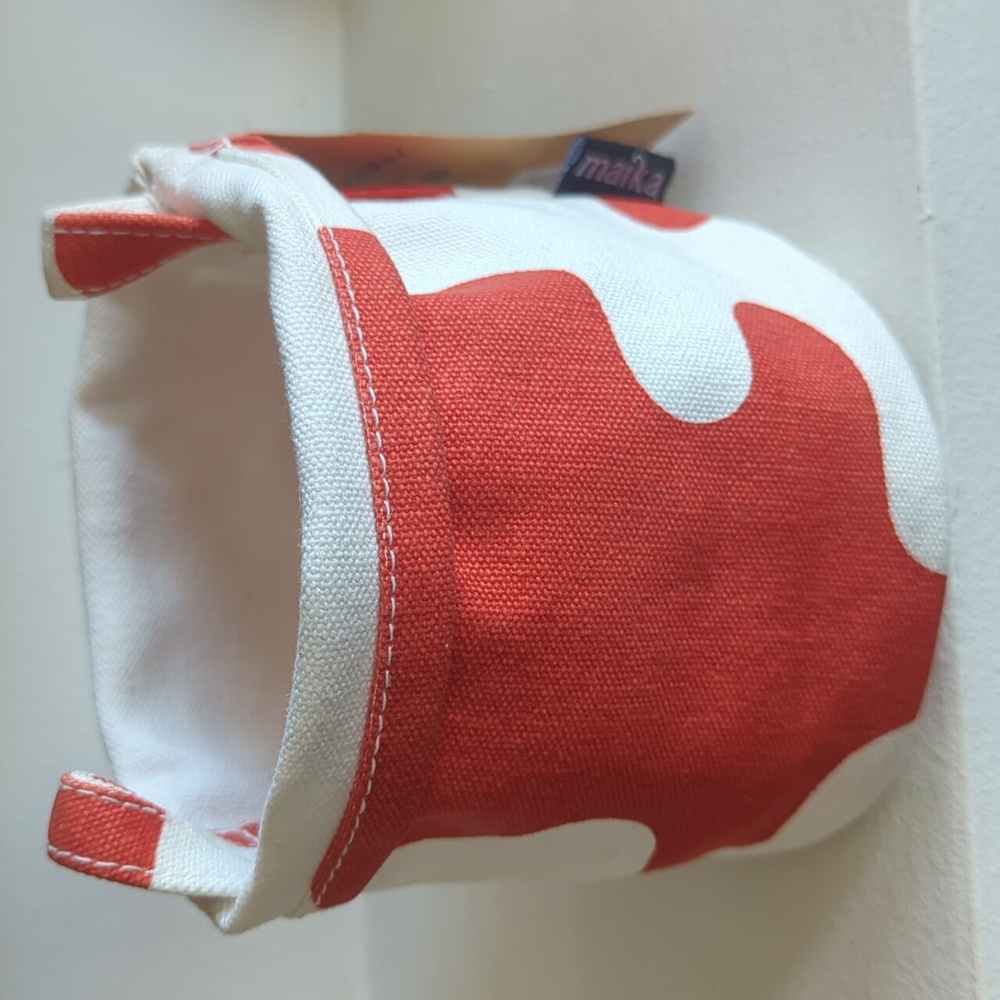 Maika small bucket canvas holder